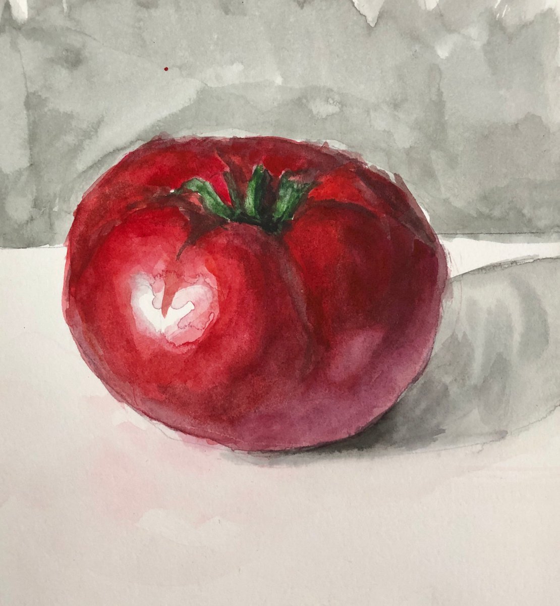 Tomato study by Olga Kholodova