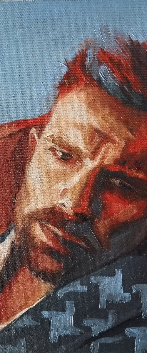 Oil portrait 0924-02 by Artmoods TP