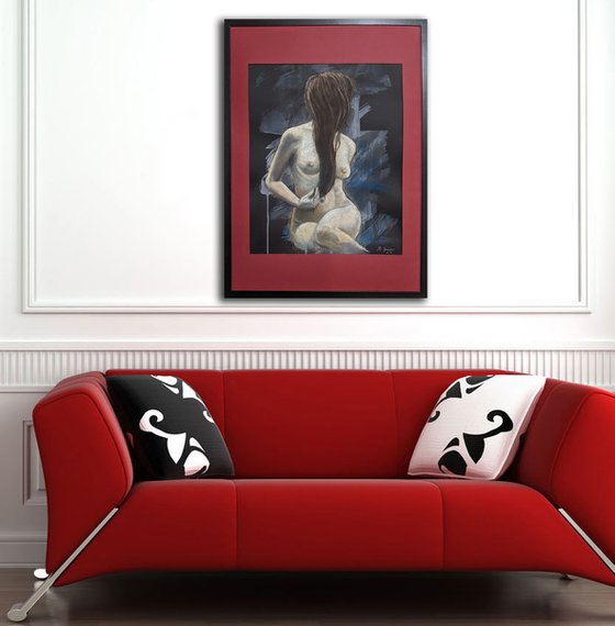 Soft Pastels Nude Study