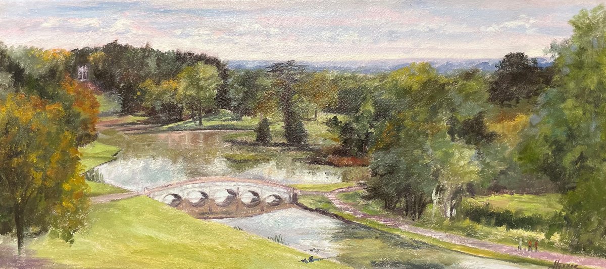 Painshill Park, Cobham, the Long View by Hannah Bruce