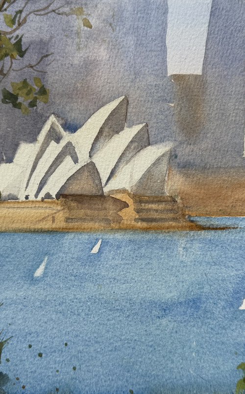 Sydney Opera house by Shelly Du