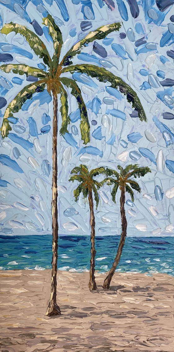 Palm trees (L)