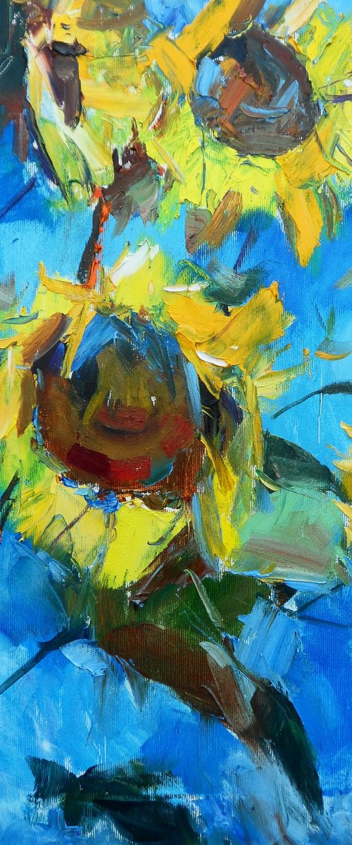 "  Sunflowers" by Yehor Dulin