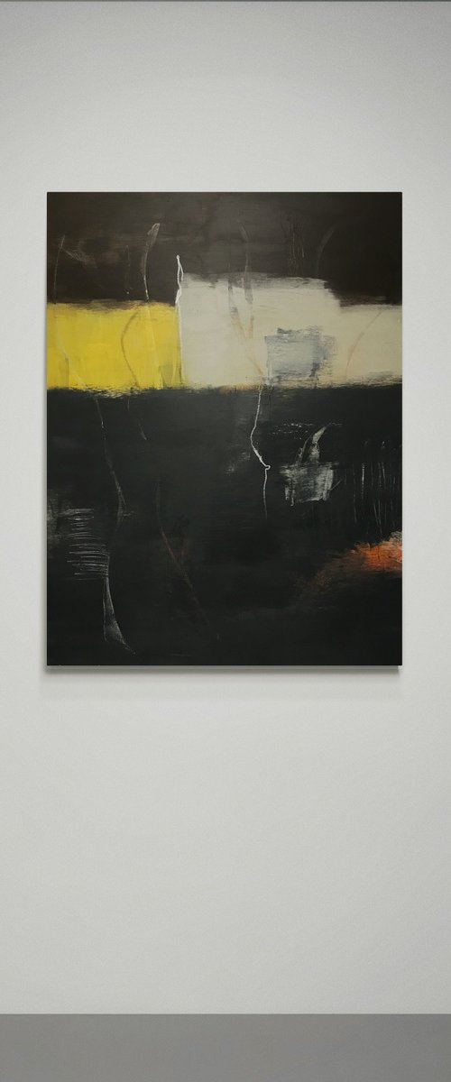 Doubt No More Minimalist Painting by Kris Haas