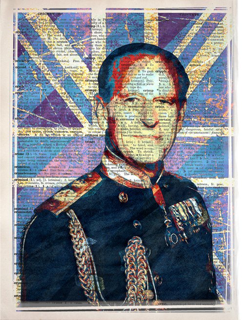 Prince Philip Duke of Edinburgh - The Union Jack by Jakub DK - JAKUB D KRZEWNIAK