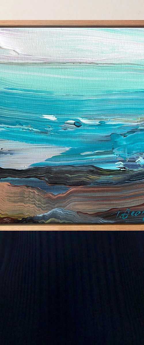 ‘Coastal no.65' FRAMED by Tatiana Georgieva