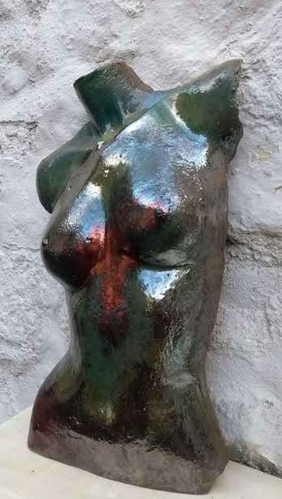 Raku Torso Large 10