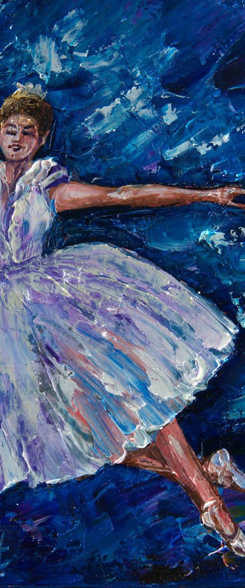 "Pretty Prima Ballerina" by Lena Owens at OLena Art