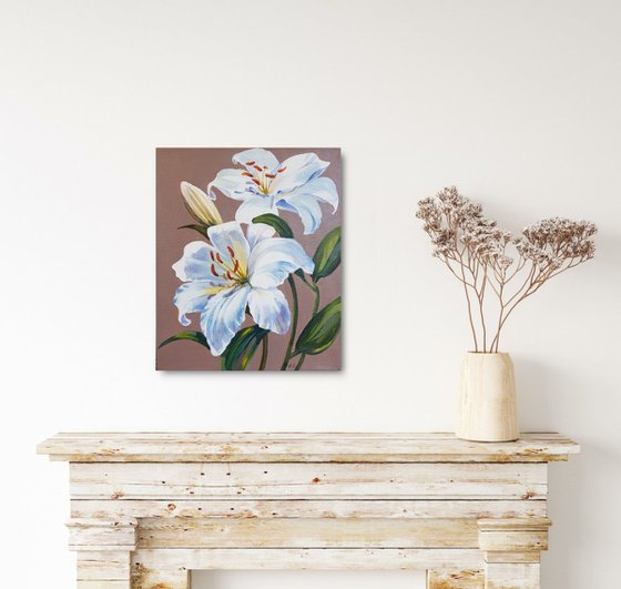 White Lilies