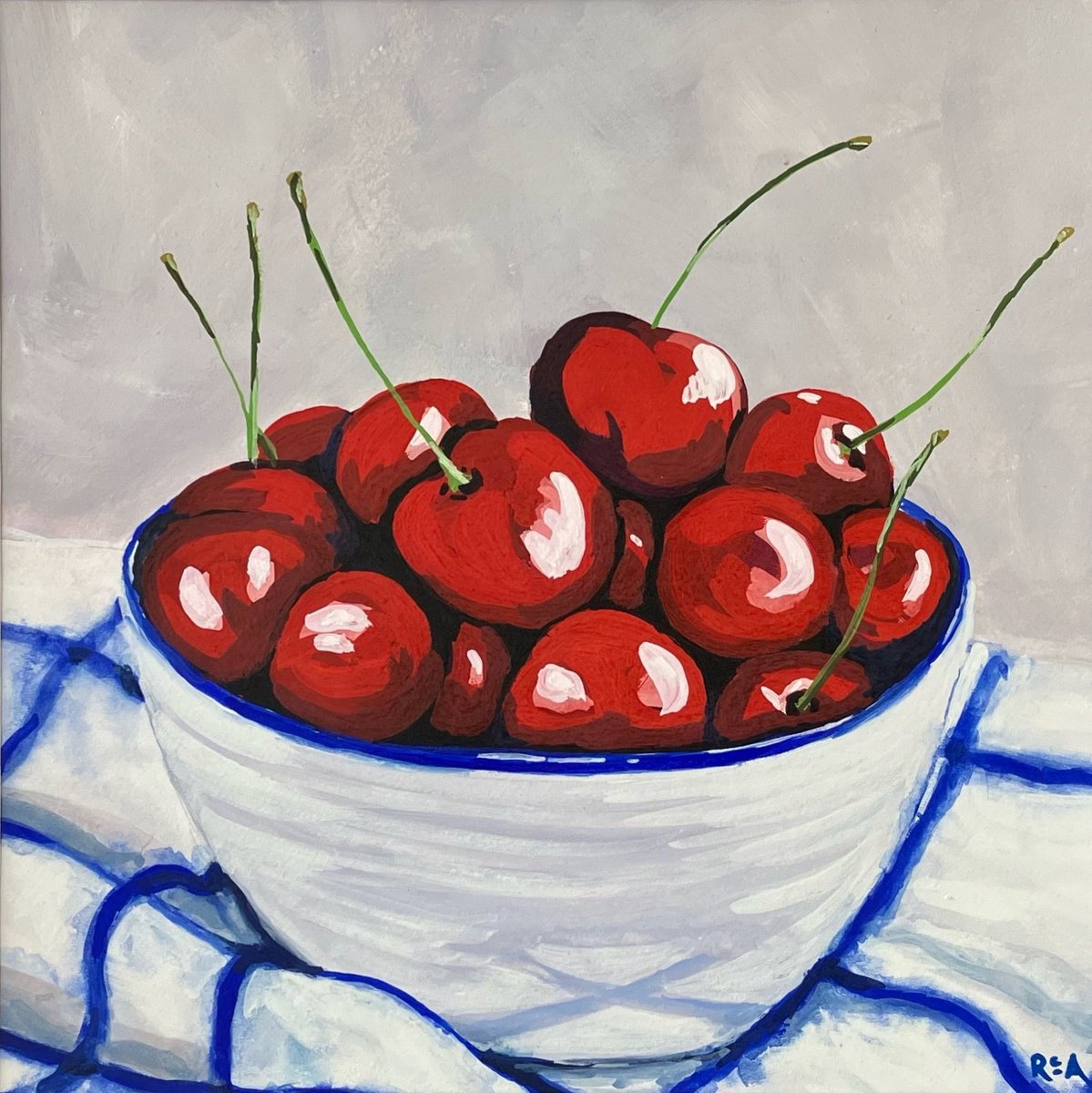 Bowl of Cherries by Ruth Archer