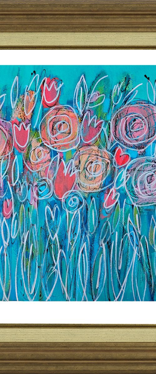 Summer Garden VII by Jan Rippingham