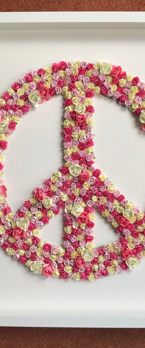 PEACE  - FLOWER POWER by Hernan Reinoso