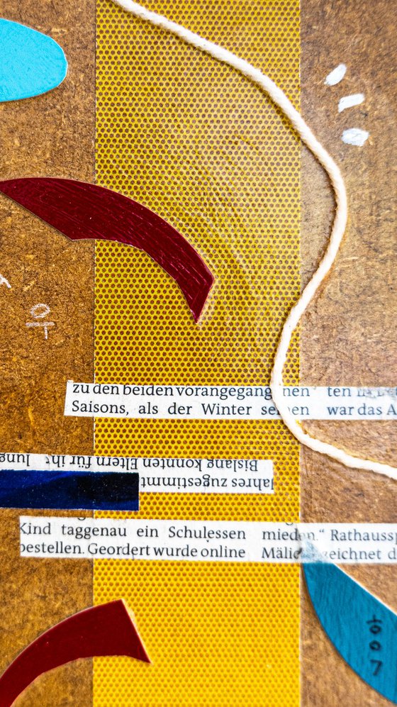 Mixed Media Collage - GA-1