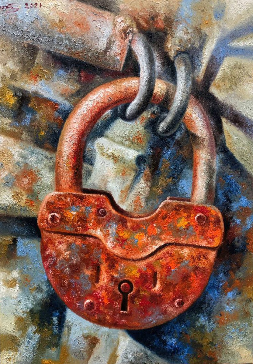 Old lock by Serhii Voichenko