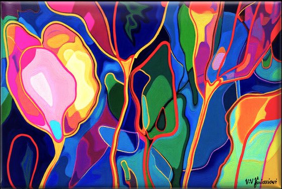 Jazz Style Flowers #1