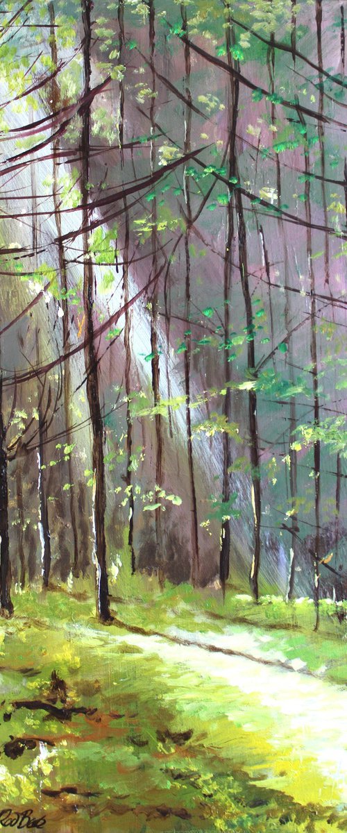 Atmospheric Forest by Rod Bere