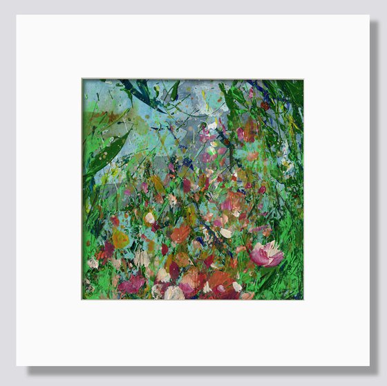 Meadow Beauty 3 - Floral Painting by Kathy Morton Stanion