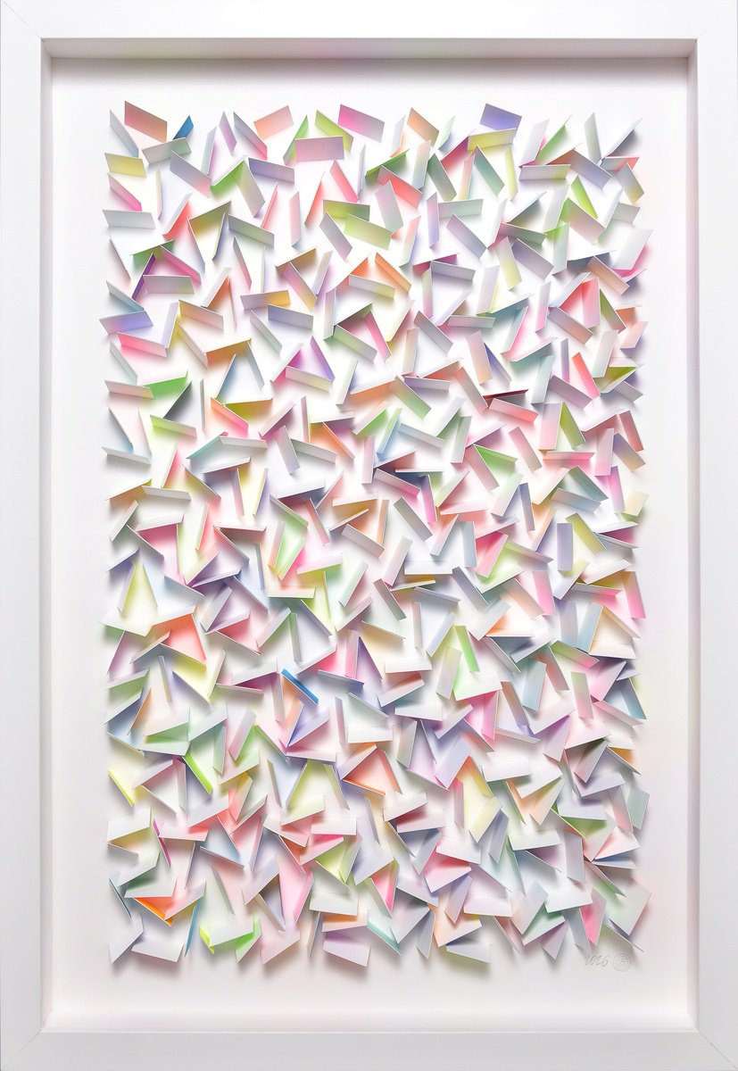 Geometric Sculpture , White Opal #10 By Olga Skorokhod, 22 X 32, Artwork For Sale On Artfinder
