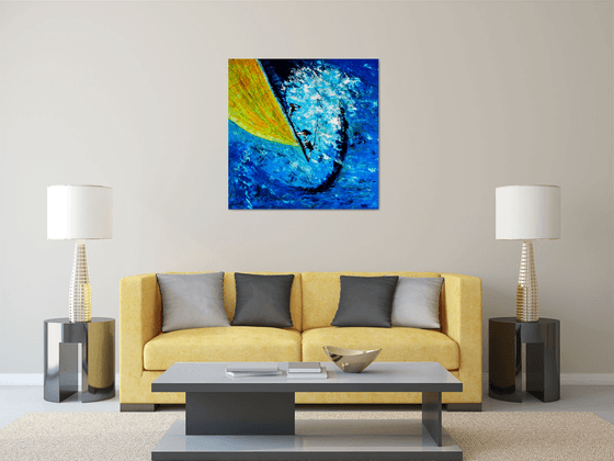 Marine Venture III ( Large- 40 "x 40" 102 x 102 cm )