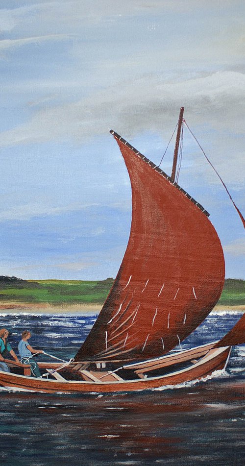 Bridlington Coble by Chris Pearson