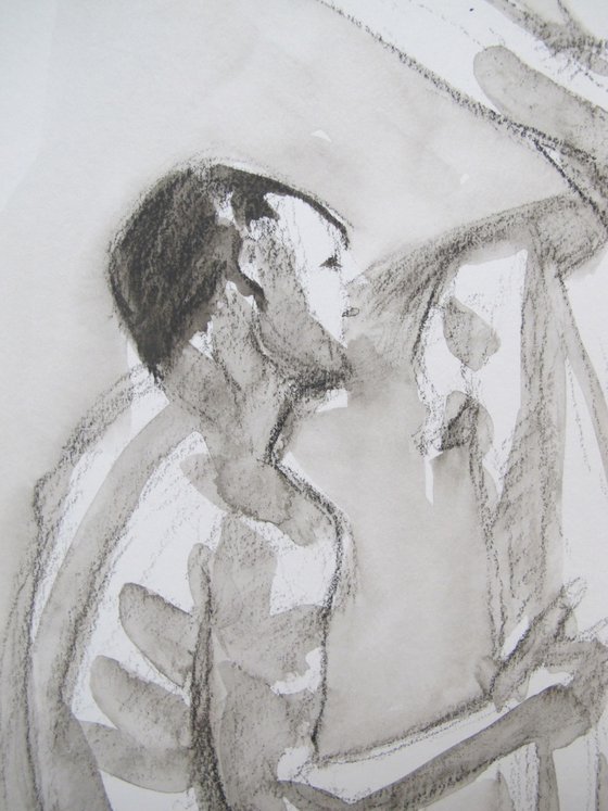 male nude in various poses