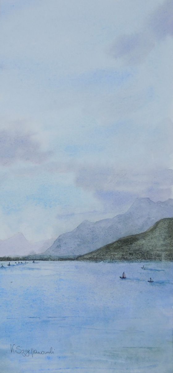 Sketch of the Lac Léman