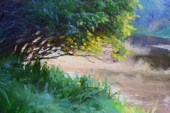 Freshness of autumn morning