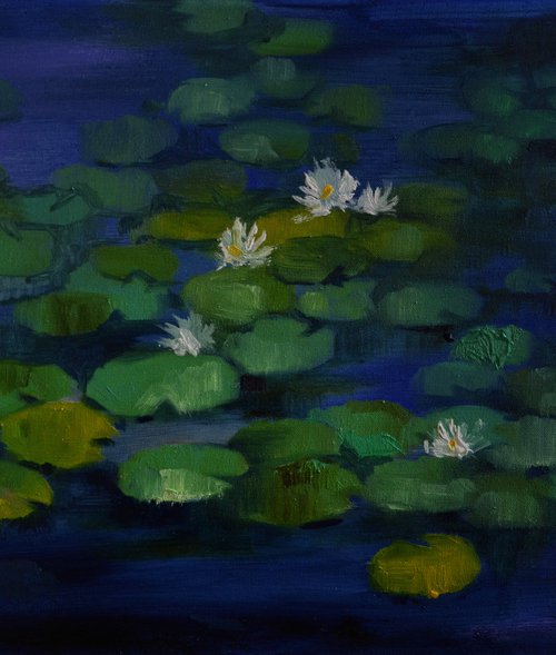 Lily pond. Sleeping by Zhanna Kondratenko