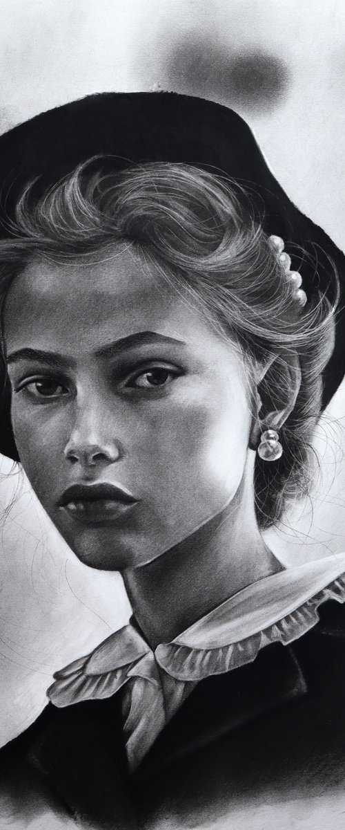 Woman Portrait No. 27 by Mariam Darchiashvili