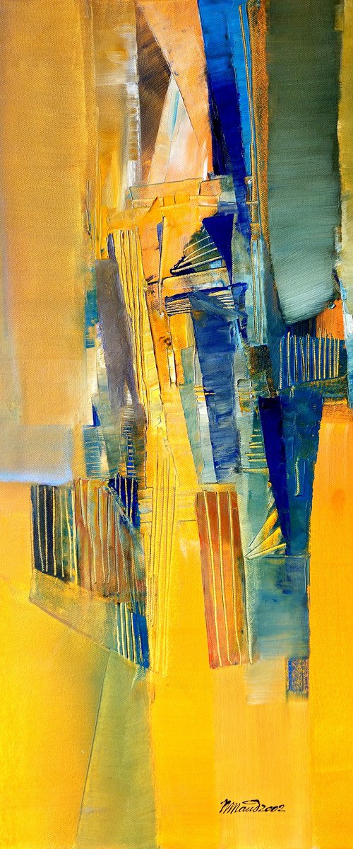Golden Echoes of the City by Taidakov Nikolai