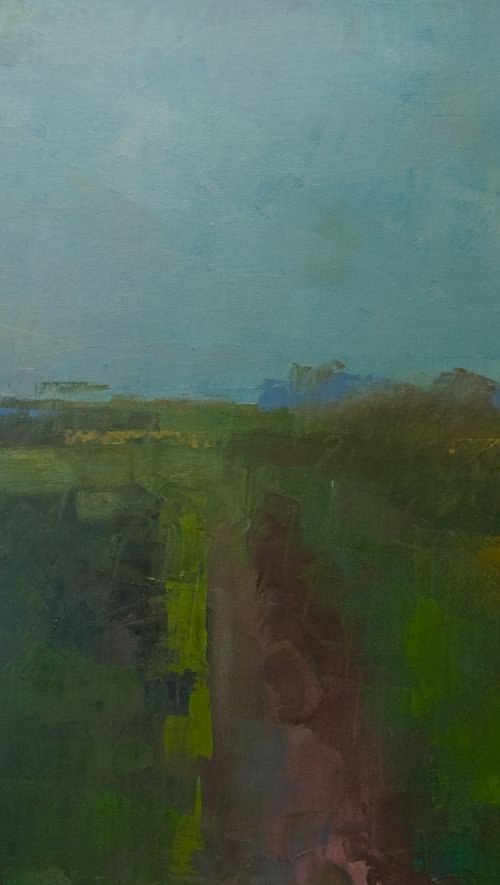 Abstract 'Worms Wood' by Andre Pallat