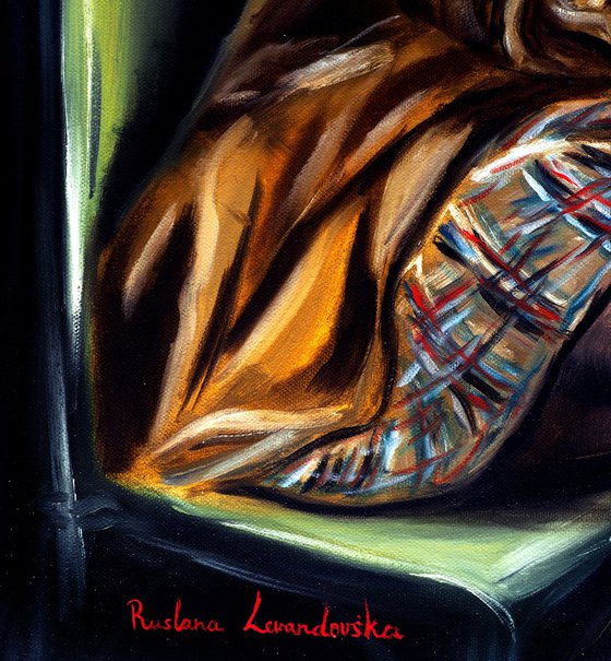 Woman at a Parisian Cafe III