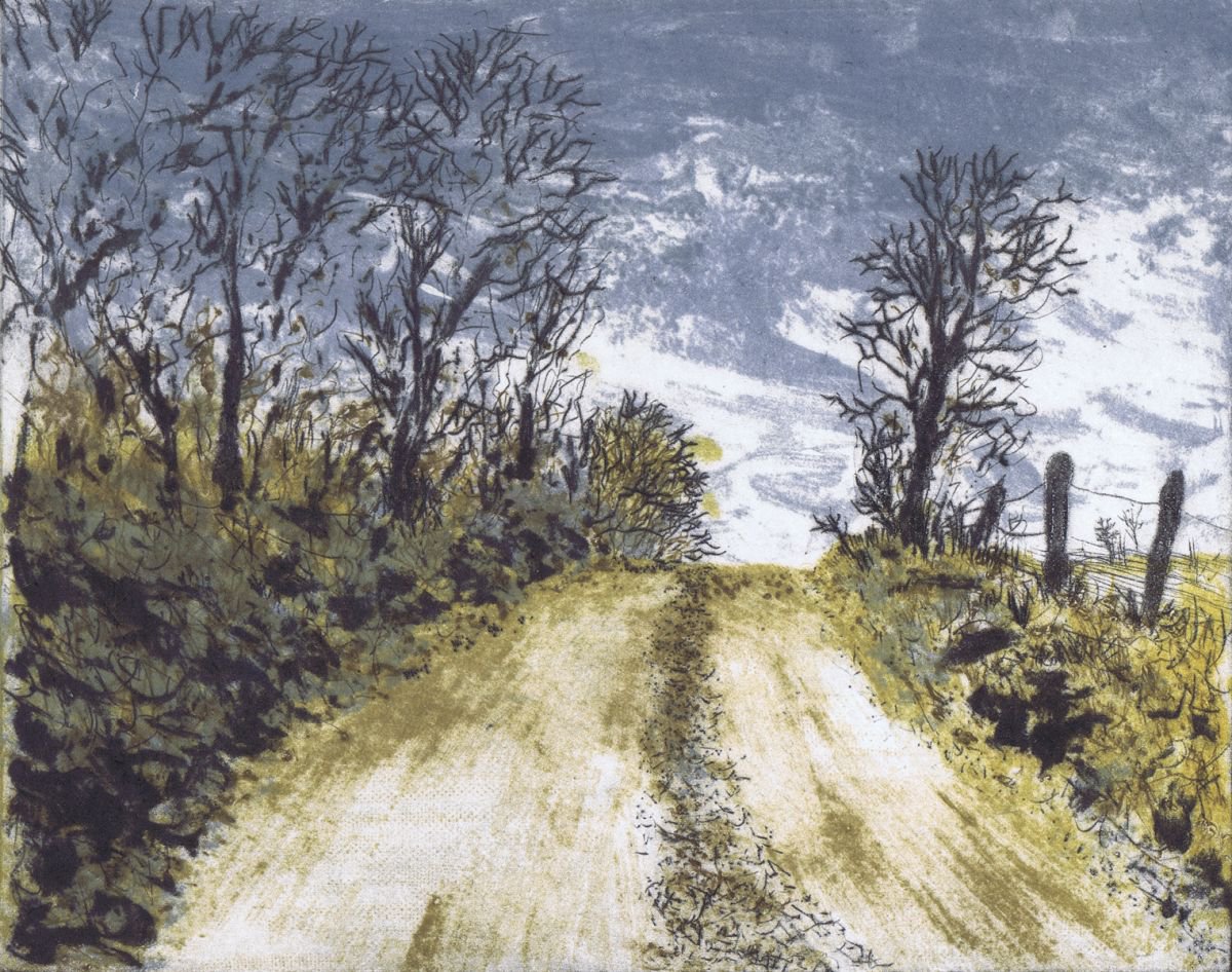 Winter Laneway by Aidan Flanagan Irish Landscapes