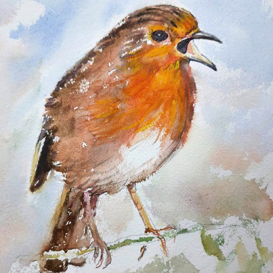 The Singing Robin