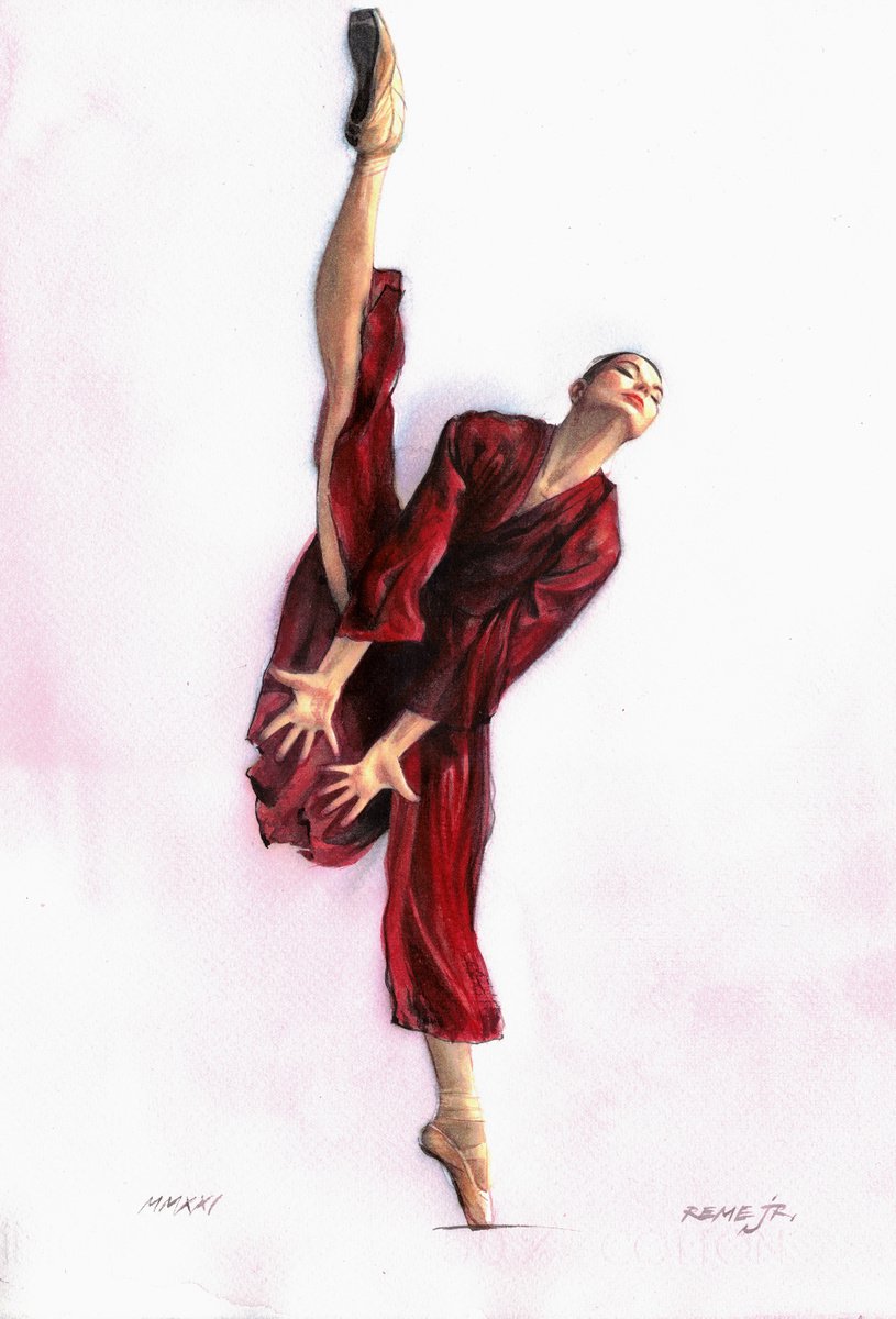 Ballet Dancer CXCV by REME Jr.