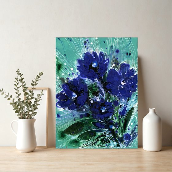 Blooms Of Blue