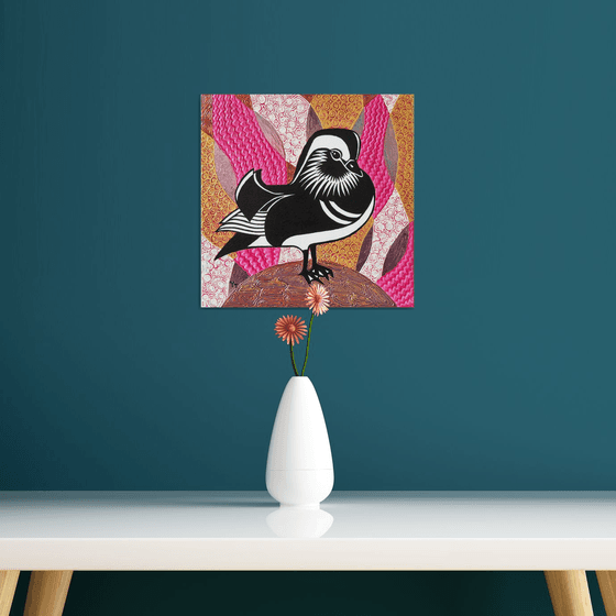 Ruby Mandarin Duck