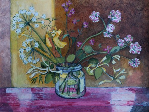 Wild flowers from Jura by Christine Callum  McInally