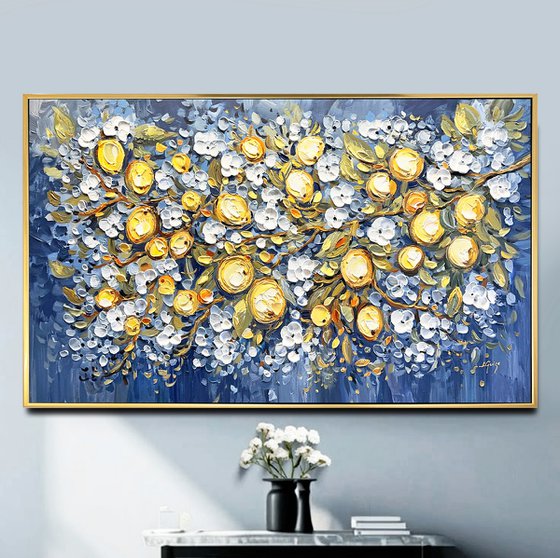 Lemon Branches in Bloom