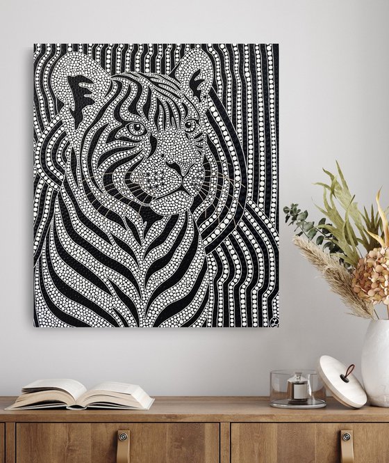Psychedelic Tiger