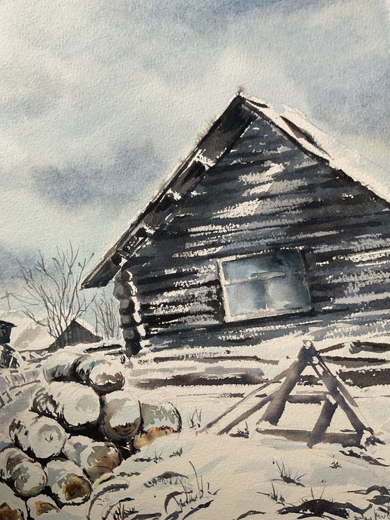 Ready for winter, Russian winter