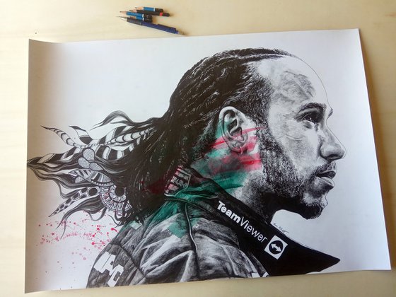 King Hammer: Lewis Hamilton tribute