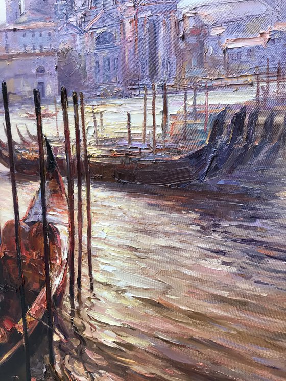 "Venice" original oil painting 70x50