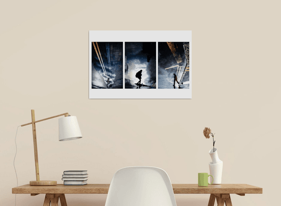 The reflections Triptych