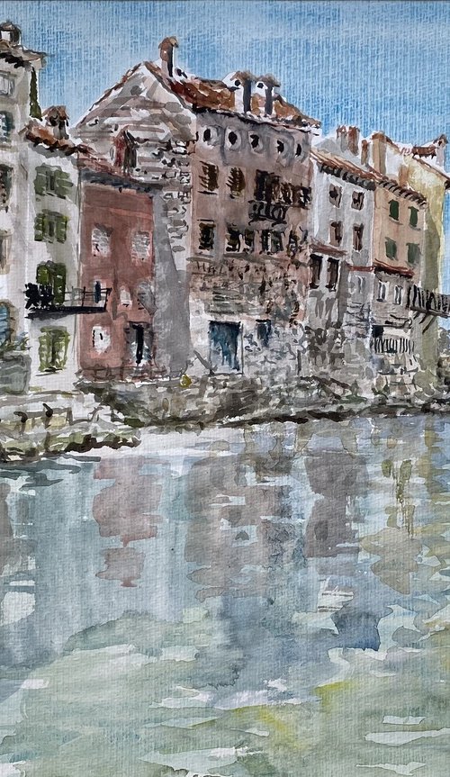 Reflections, Rovinj by Morag Paul