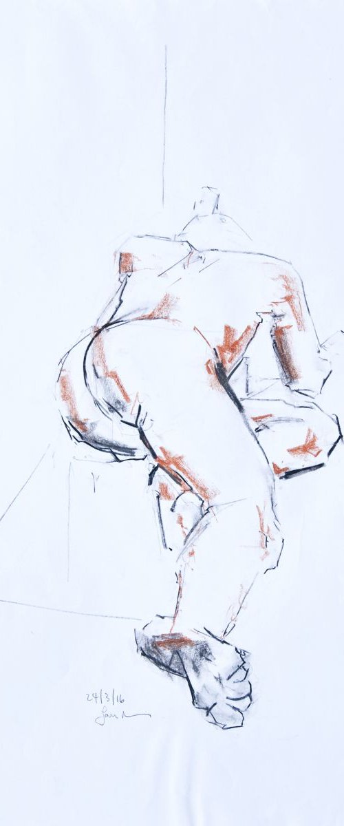 Life Drawing No 141 by Ian McKay