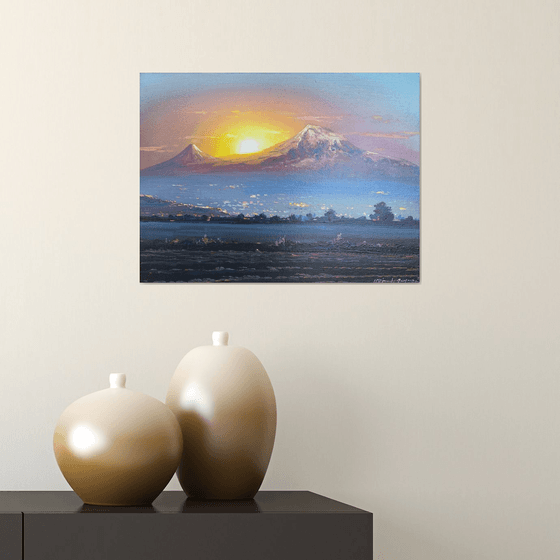 Ararat at Sunset