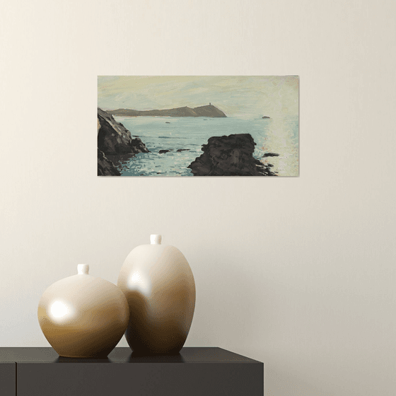 Sunset over Stepper Point