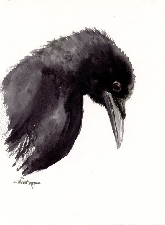 Crow Portrait