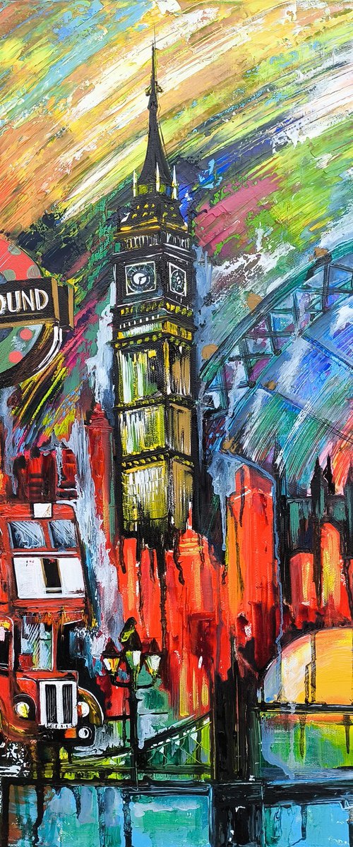 Iconic Symbols of London by Arevik Gasparyan